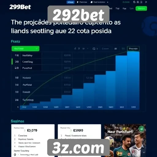 Projeções de crescimento do site 292bet
